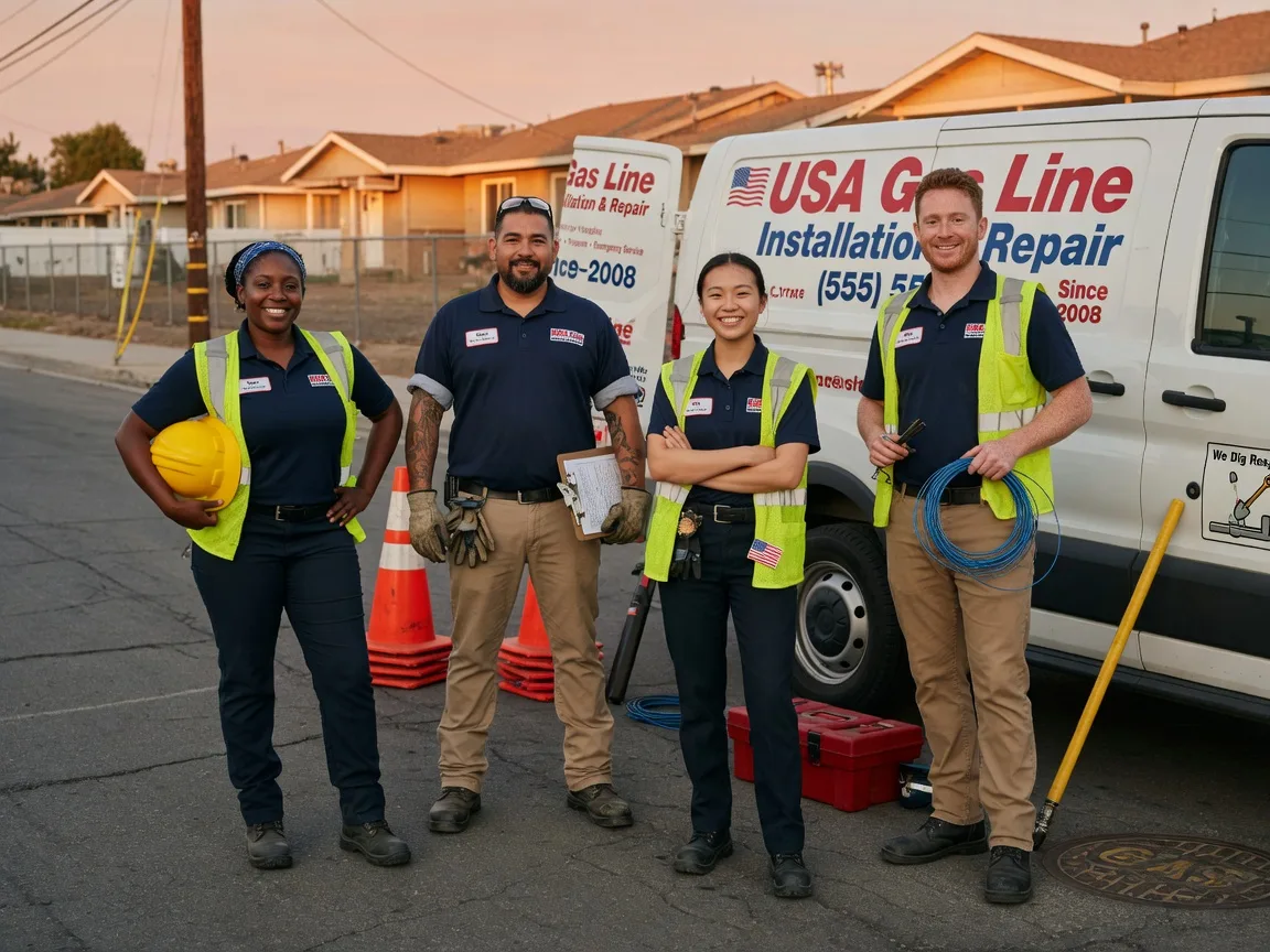 Gas Line Installation company in Vantage, WA